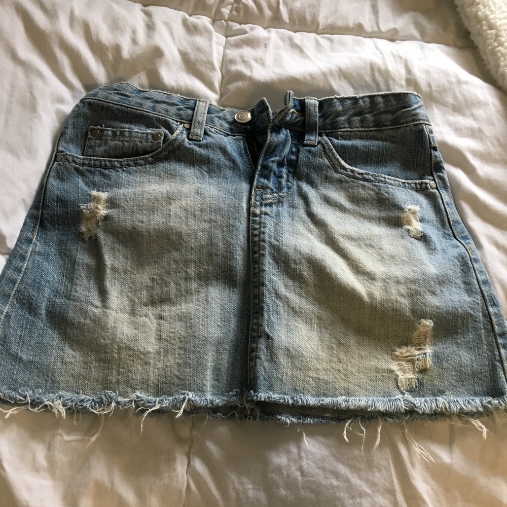 Jean Skirt